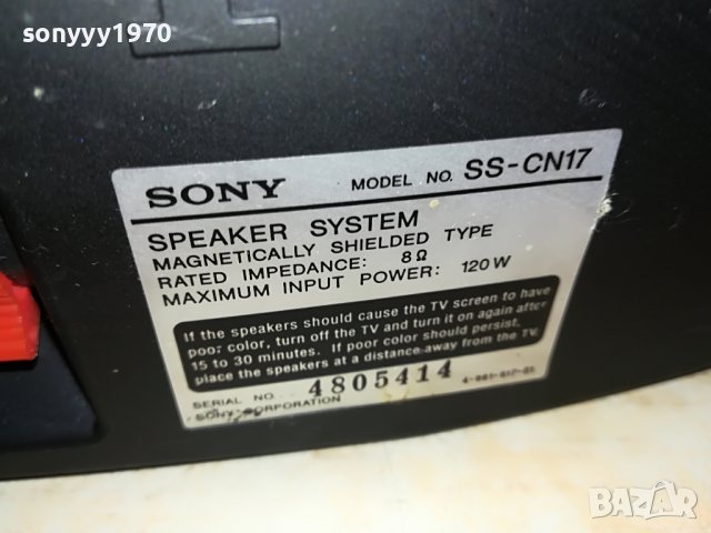 ПОРЪЧАНИ-sony center+speaker system x2-swiss L2206220713, снимка 10 - Тонколони - 37159979