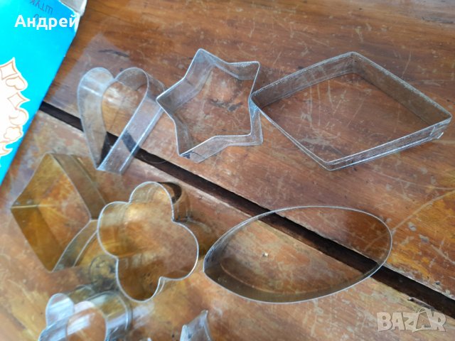 Стари форми за сладки,тесто #8, снимка 4 - Други ценни предмети - 35140811