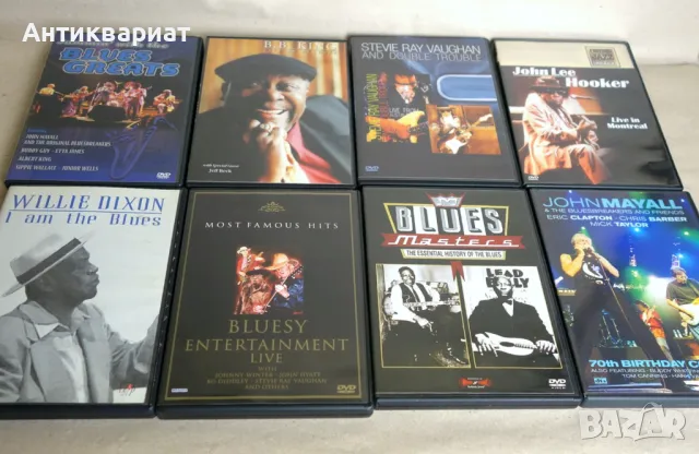 Оригинални музикални DVD-та с кънтри, блус, соул и рокендрол, снимка 1