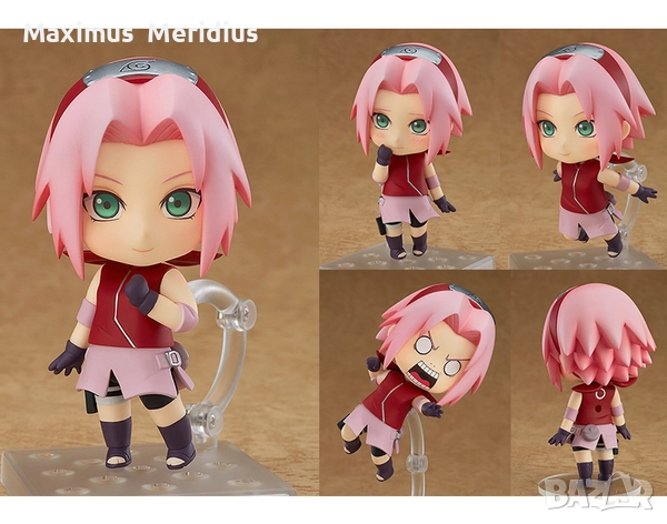 Аниме фигурка Sakura Haruno #833 Nendoroid Naruto anime manga статуетка 