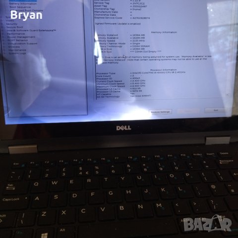 Dell Latitude 7240, 7250, 7270 лаптопи за части, снимка 9 - Части за лаптопи - 42828511