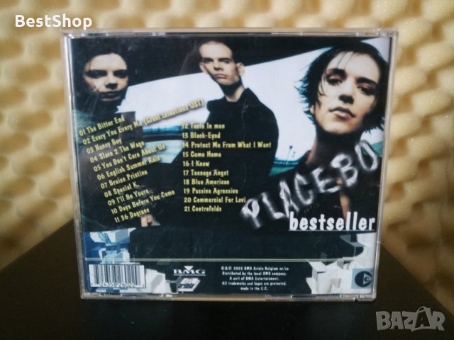 Placebo - Bestseller, снимка 2 - CD дискове - 30849545