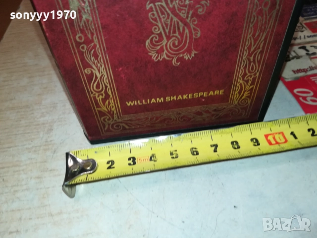 WILLIAM SHAKESPERE-ЗАПАЛКА/МУЗИКАЛНА-ВНОС SWISS 0709251104, снимка 7 - Антикварни и старинни предмети - 51631087