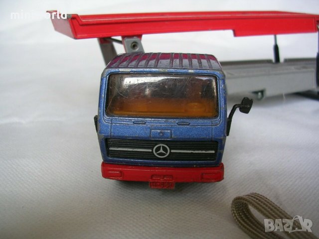 Mercedes Benz Auto-Transporter - на Siku 3112 made in W.Germany няма липси и опаковка, снимка 3 - Колекции - 29530025