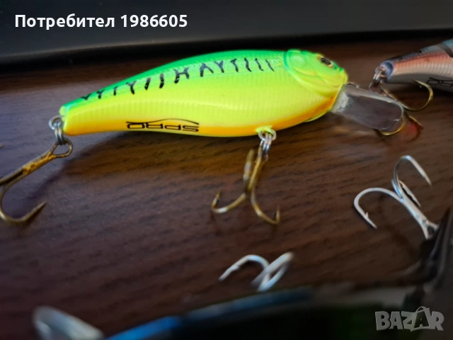 Воблери Rapala и Spro, снимка 5 - Такъми - 54154748
