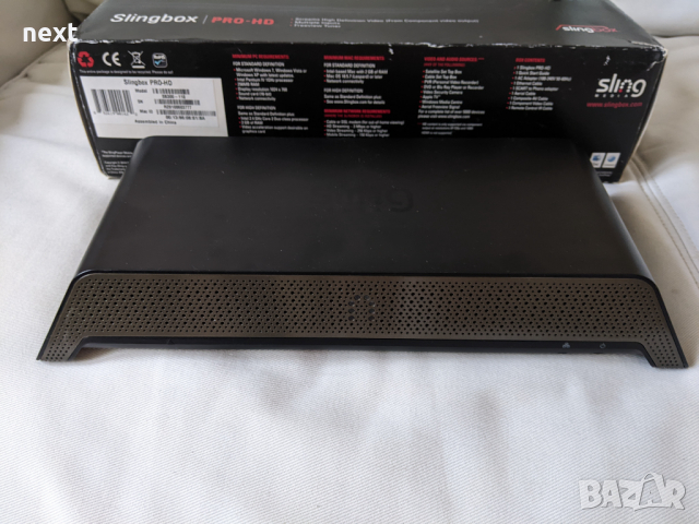 Slingbox PRO-HD - телевизия в HD качество през мрежата tv streamer, снимка 3 - Приемници и антени - 36485268