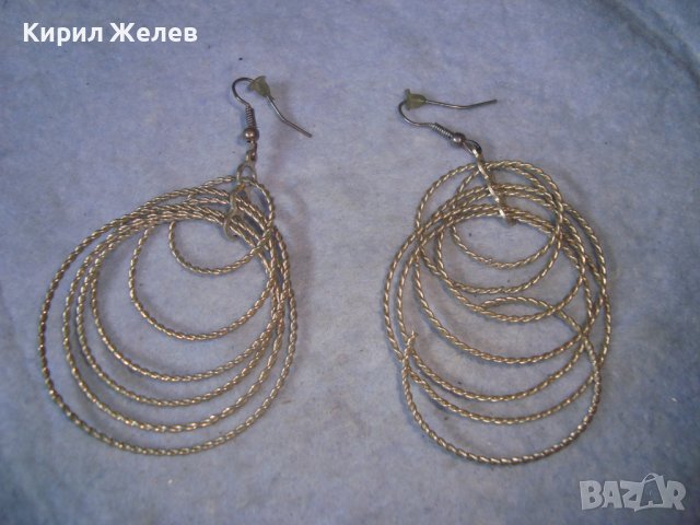 ПОСРЕБРЕНИ СТИЛНИ МОДНИ АРТ ОБЕЦИ РЪЧНА ИЗРАБОТКА 27678, снимка 5 - Обеци - 37660814