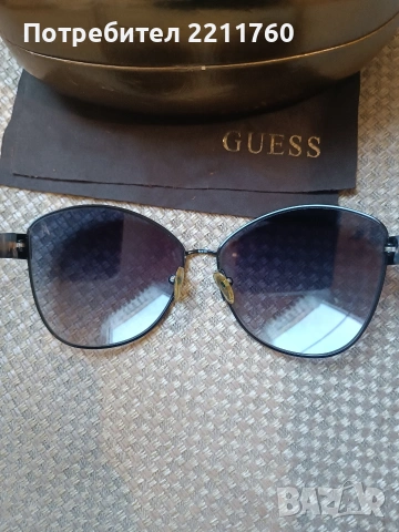Дамски очила тип авиатор Guess , снимка 6 - Слънчеви и диоптрични очила - 54304117