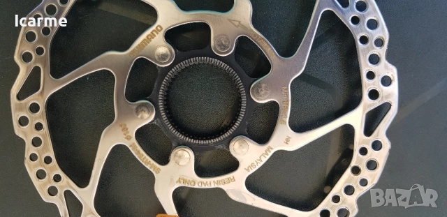 Диск Shimano SM-RT54-M 180mm, снимка 2 - Части за велосипеди - 51498138