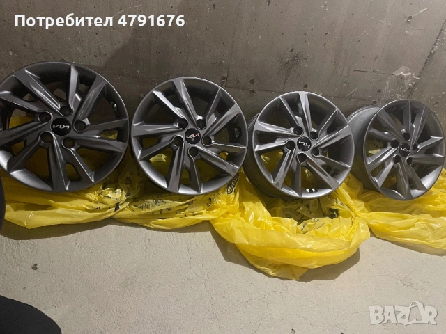 Оригинални джанти 16” за KIA, снимка 2 - Гуми и джанти - 54140667