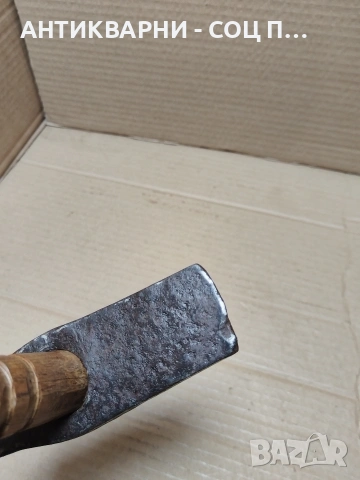 Соц Стар Ръчно Кован Каменоделски Чук 0.950кг. НОМЕР 1733., снимка 9 - Антикварни и старинни предмети - 53952191