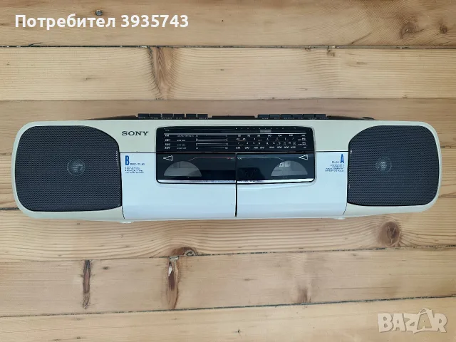 SONY CFS - W303S Japan , снимка 6 - Радиокасетофони, транзистори - 56382181