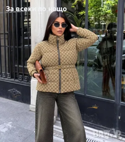 Gucci Дамско Зимно Яке Гучи - Различни Цветове Код SK2077, снимка 3 - Якета - 55889270