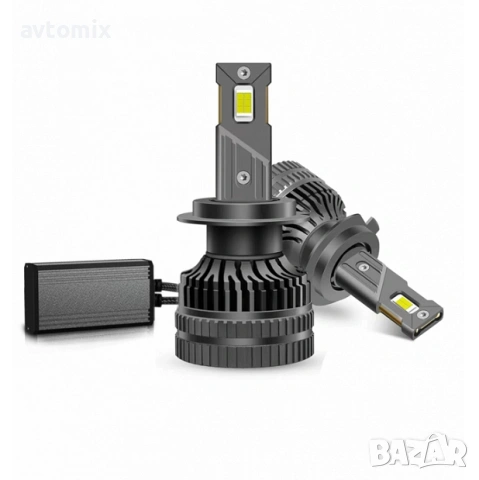 LED крушки H7 – 12V-24V 60W 6500LM 6000K CANBUS без грешки