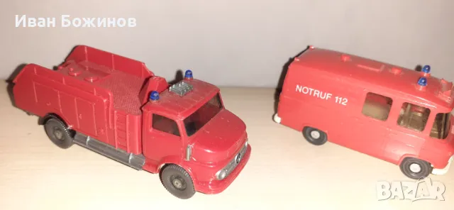 Пожарни камиончета,1:87 Wiking