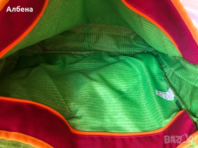 Чанта през рамо Benetton, снимка 10 - Чанти - 29296824