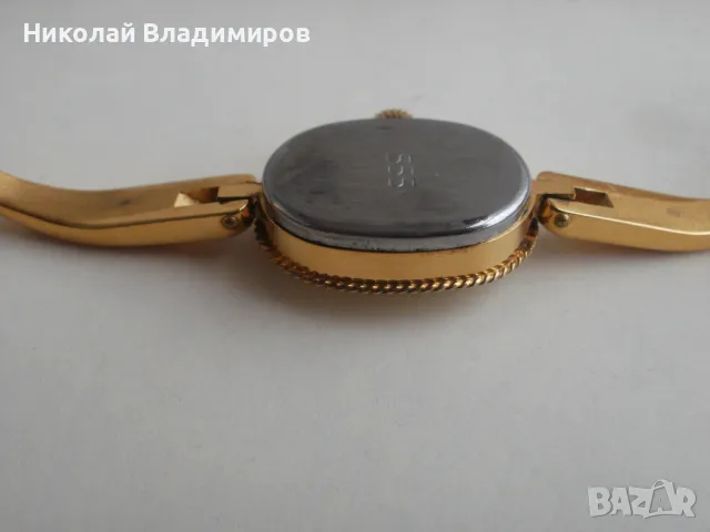 Руски дамски ръчен часовник позлатен, снимка 13 - Дамски - 49874505