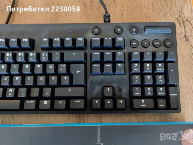 Механична клавиатура Logitech G610 Orion Brown, снимка 11 - Клавиатури и мишки - 49019055