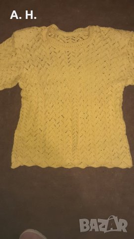 Блуза от плетиво, снимка 1 - Блузи с дълъг ръкав и пуловери - 30756873