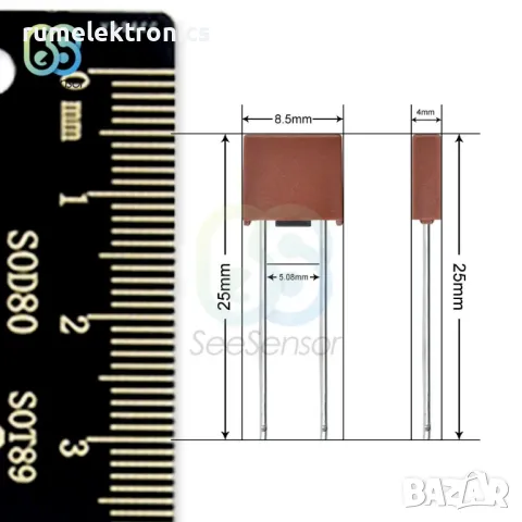 бавно действащ предпазител 2A