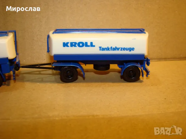 HERPA 1:87 H0 MERCEDES ТИР КАМИОН ИГРАЧКА МОДЕЛ ЦИСТЕРНА, снимка 3 - Колекции - 48268724