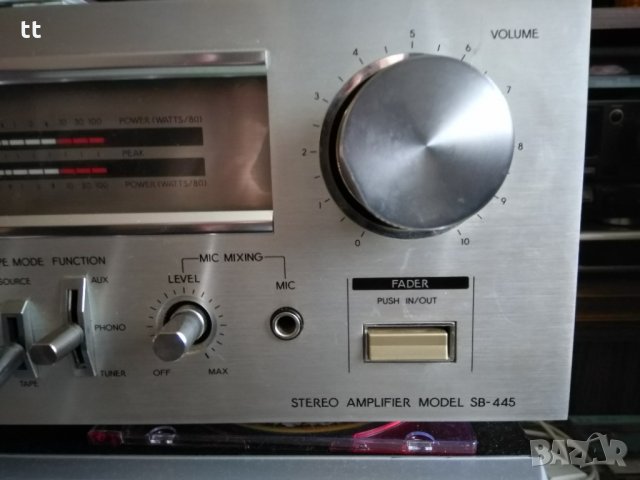 TOSHIBA. SB-445.транзисторен усилвтл, снимка 4 - Ресийвъри, усилватели, смесителни пултове - 35425522