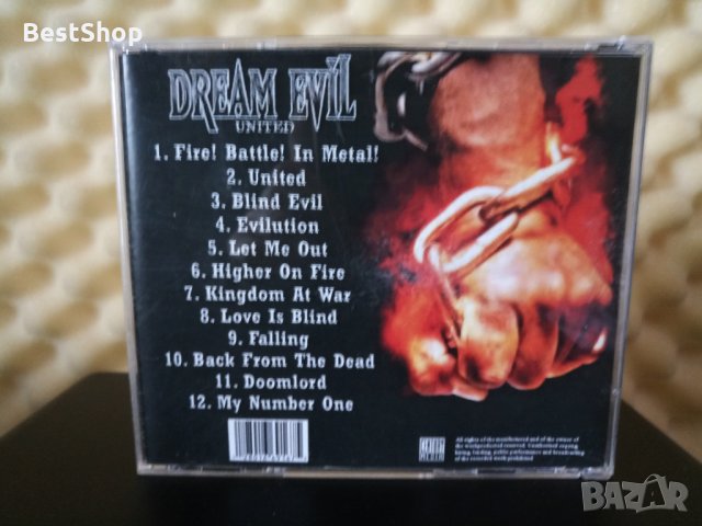 Dream Evil - United, снимка 2 - CD дискове - 30423475