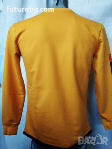 Жълта блуза с надпис за мъже, снимка 6 - Блузи - 31845488