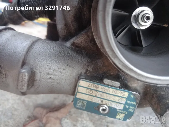 Турбо за Волксваген Шаран 1.9 tdi 116к.с 2002г, снимка 3 - Части - 56059307