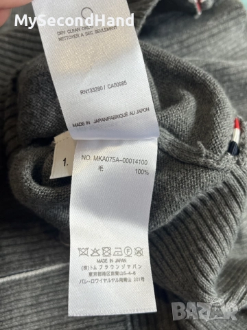 Thom Browne оригинална мъжка жилетка S, снимка 5 - Блузи - 56242290