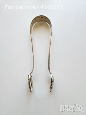 Щипки за захар Van Kempen & Begeer - .835 сребро, снимка 2 - Прибори за хранене, готвене и сервиране - 51159114