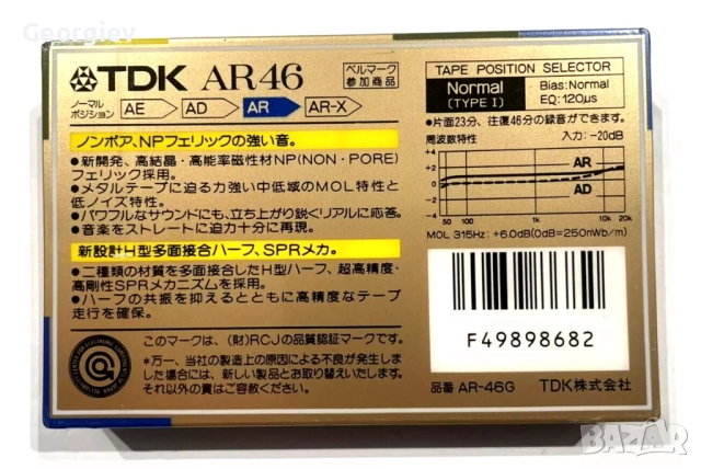 ТЪРСЯ TDK AR 46 1988-9, снимка 2 - Аудио касети - 52347806