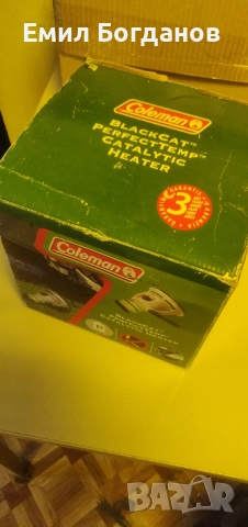 Каталитична печка Coleman black cat, снимка 3 - Газови котлони - 52512734