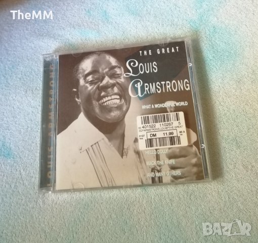 The Great Louis Armstrong, снимка 1 - CD дискове - 42641804