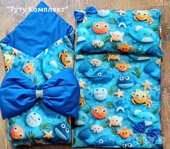 Порт бебе с подложка и възглавница , снимка 6 - Спално бельо и завивки - 37966154