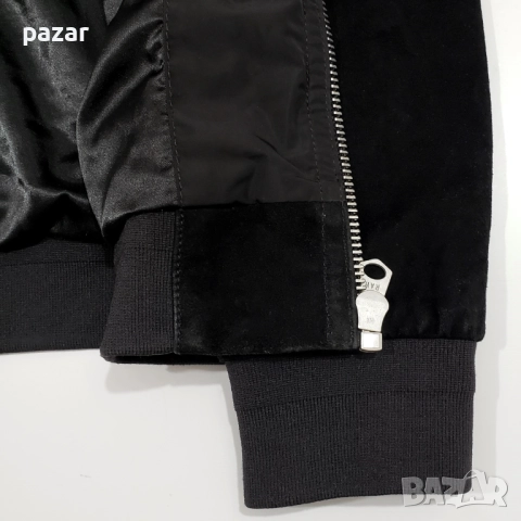 G-STAR RAW BATT Оригинално Мъжко Кожено Яке Велур M-L, снимка 9 - Якета - 51945244