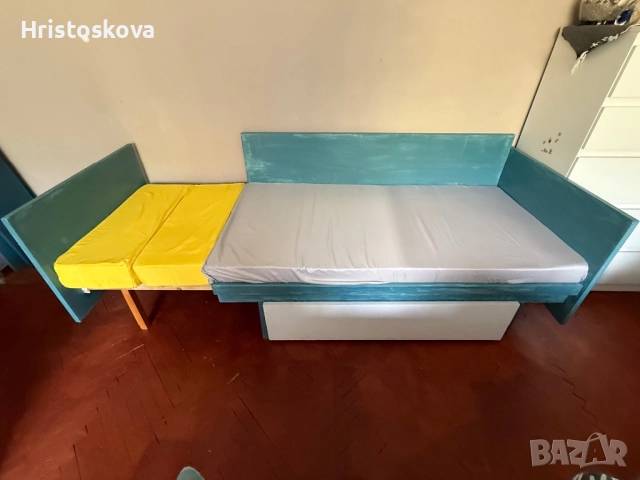 Разтегателен диван, снимка 4 - Дивани и мека мебел - 52246934