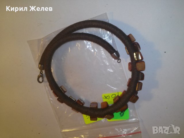 КРАСИВО СЕДЕФЕНО КОЛИЕ ХЕНД-МЕЙД 7636, снимка 5 - Колиета, медальони, синджири - 29755423