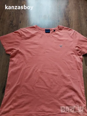 gant - страхотна мъжка тениска XL, снимка 5 - Тениски - 49608643