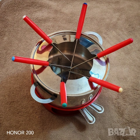 Уред за фондю. , снимка 3 - Други стоки за дома - 54239104