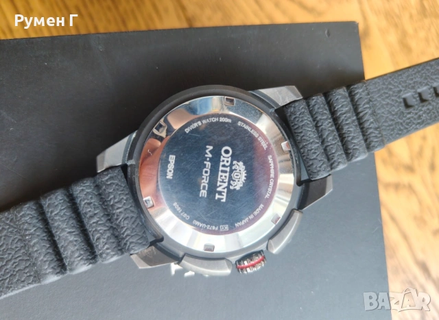 Orient M Force diver ISO 6425, сапфир, автомат, 200м, бартер, снимка 8 - Мъжки - 54148097
