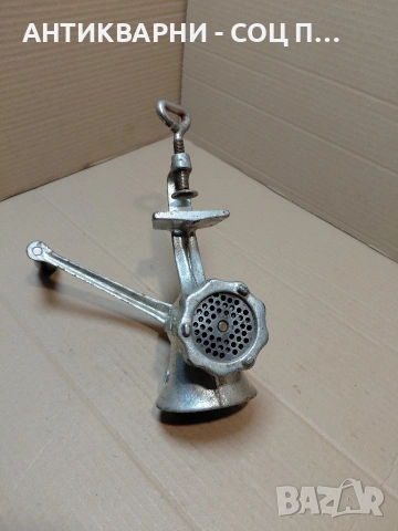 Соц Стара Месомелачка 2.250кг. НОМЕР 552., снимка 5 - Антикварни и старинни предмети - 54323466