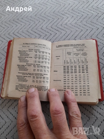 Стар статистически справочник НРБ 1965, снимка 7 - Други ценни предмети - 53198833
