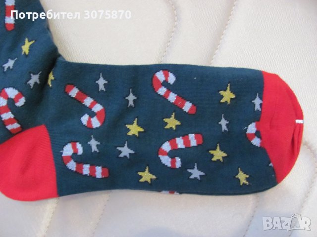 Чорапи с коледни мотиви, снимка 2 - Коледни подаръци - 42814039