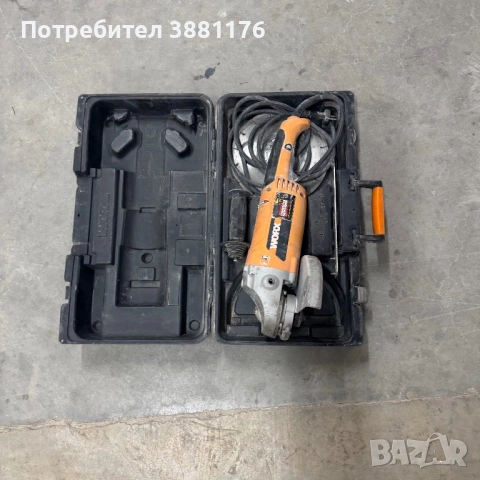 Ъглошлайф WORX , снимка 2 - Ъглошлайфи - 54022975