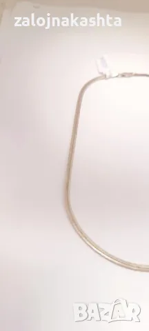 Сребърно Колие-6,69гр/925, снимка 4 - Колиета, медальони, синджири - 49620424