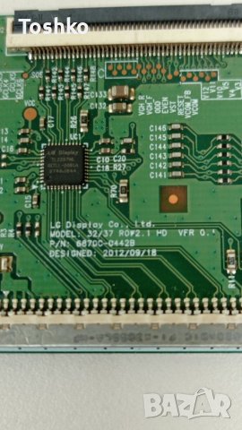 TCON BOARD 32/37 ROW2.1 HD VER.0.1 6870C-0442B, снимка 2 - Части и Платки - 37859766