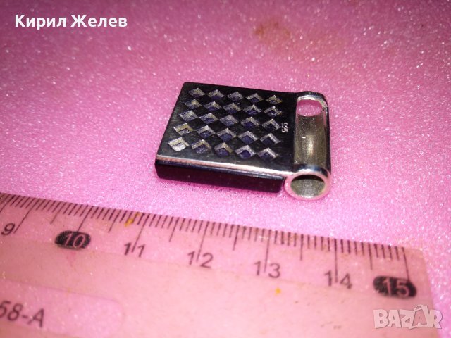 ПРЕКРАСЕН СКЪПОЦЕНЕН ФЕШЪН АРТ СРЕБЪРЕН МЕДАЛЬОН ПЕНДАНТ СРЕБРО 925 с ФАСЕТИАН СИН ТУРМАЛИН 43295, снимка 14 - Колиета, медальони, синджири - 44394591