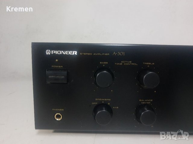 Усилвател PIONEER A301, снимка 7 - Ресийвъри, усилватели, смесителни пултове - 39608657
