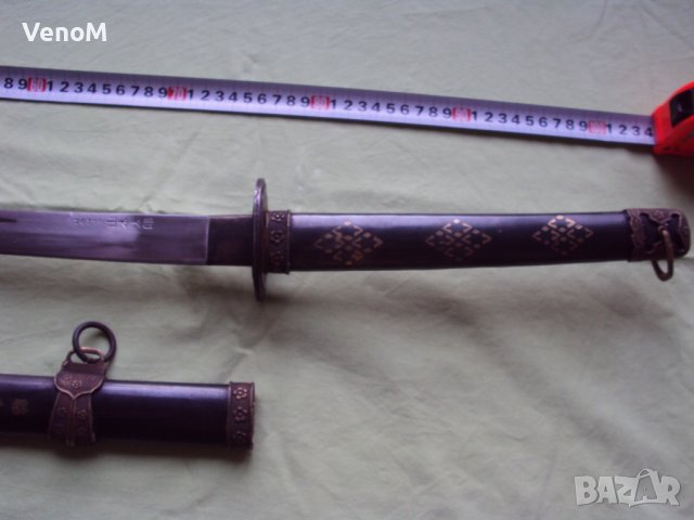 Японски меч нихонто 3 сабя хладно оръжие, снимка 2 - Ножове - 39579059